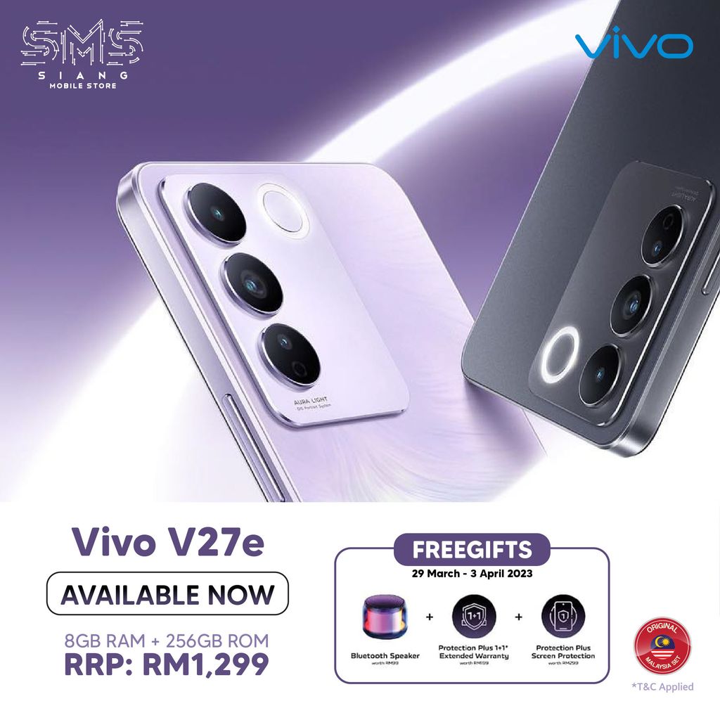 Vivo V27e -OFFICIAL -GIFTS