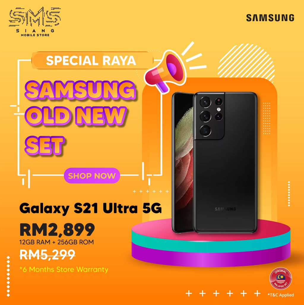 SAMSUNG RAYA - Galaxy S21 Ultra 5G