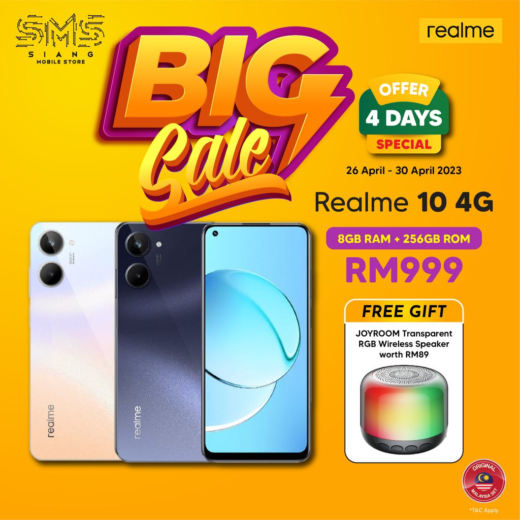 RAYA-Realme 10 4G