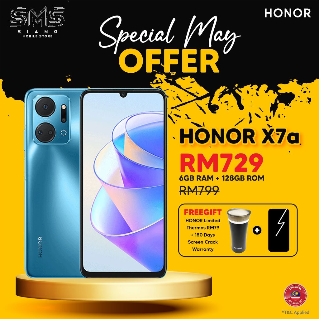 SPECIAL MAY 2023 -HONOR X7a