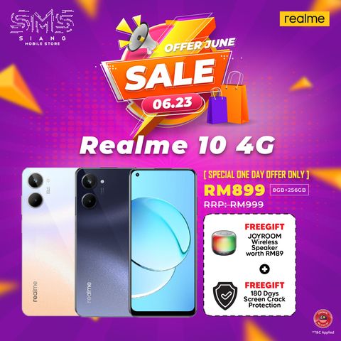 JUN 2023 - Realme 10 4G