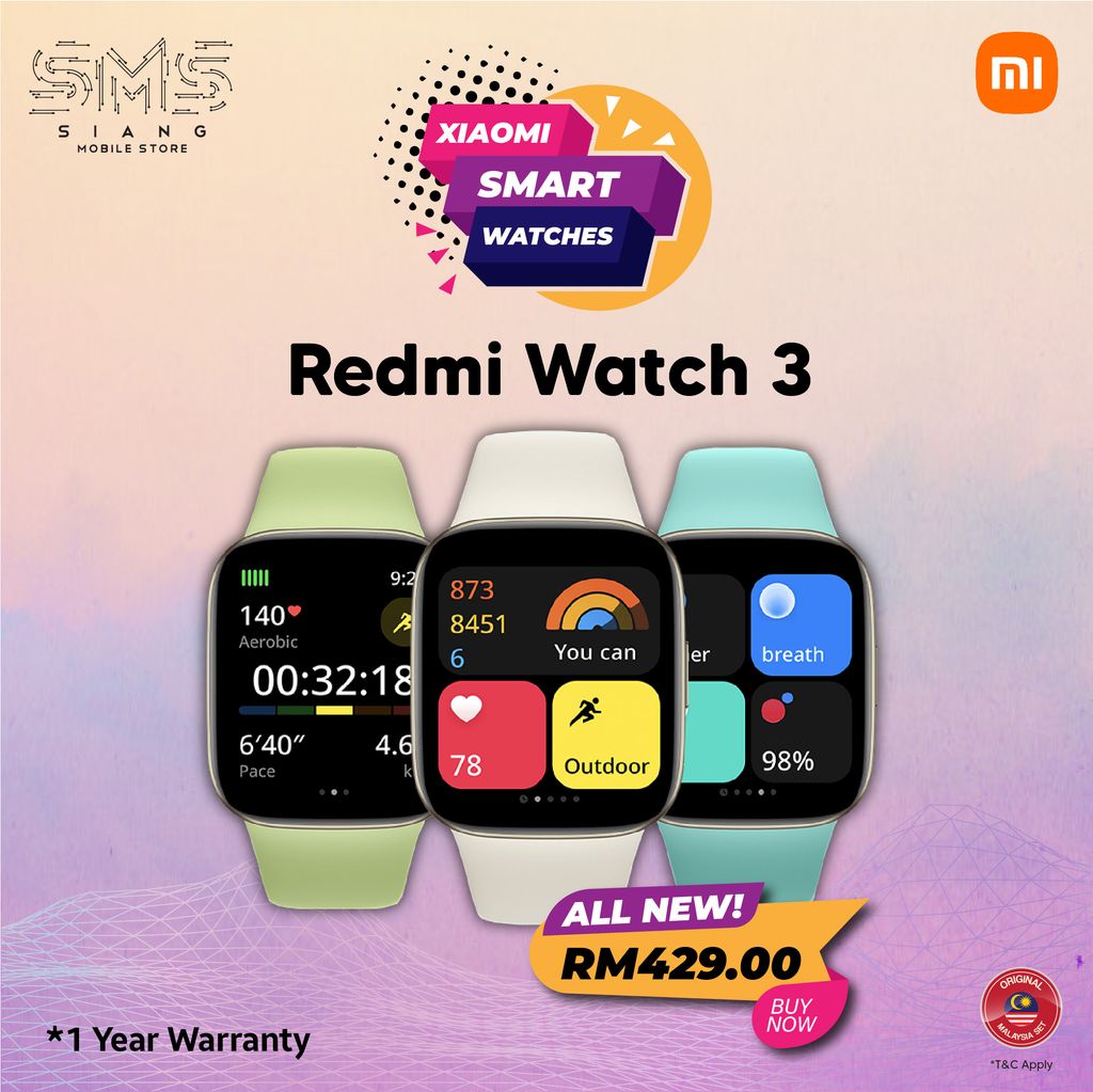 Redmi Watch 3 -OFFICIAL