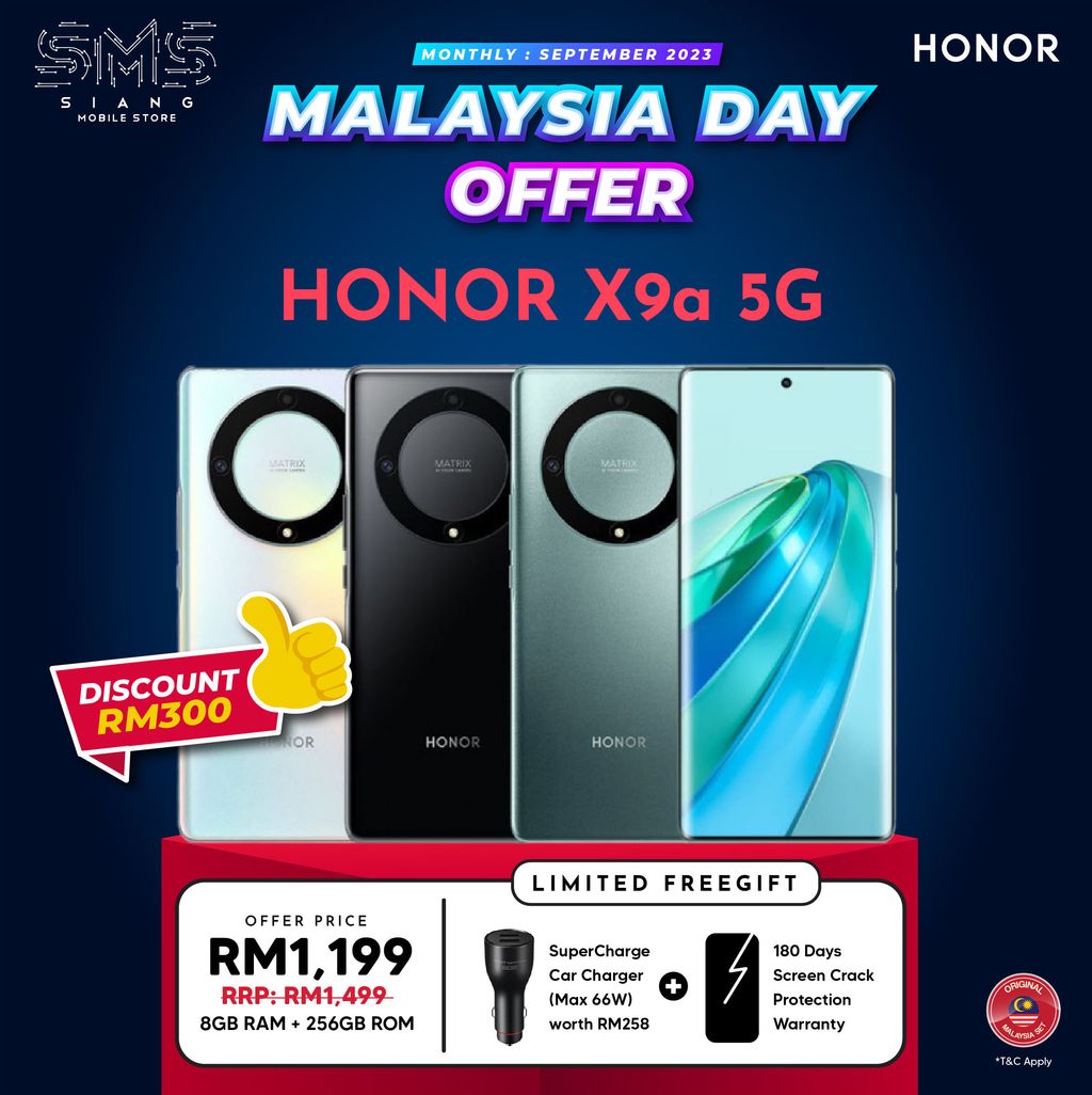 MALAYSIA OFFER - Honor X9a 