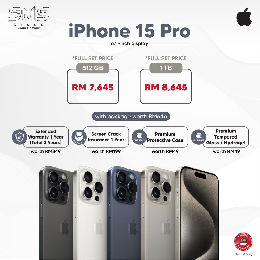 Iphone 15 Pro - PACKAGE 2