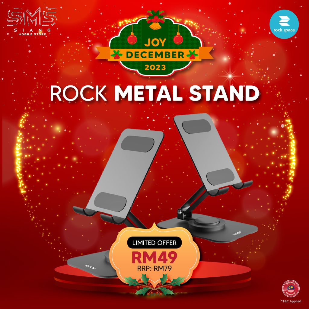 Christmas 2023 -ROCK Metal Stand