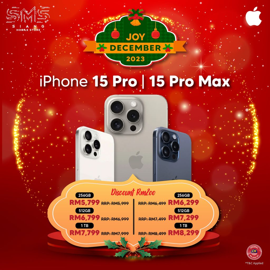 Christmas 2023 -Iphone 15 Pro - Pro Max