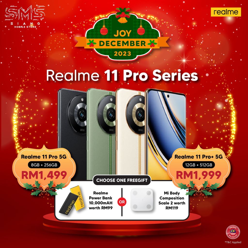 Christmas 2023 -Realme 11 Pro Series