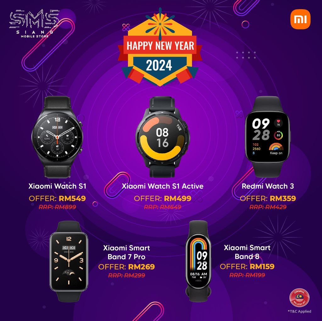 NEW YEAR OFFER - Xiaomi Watches Offer