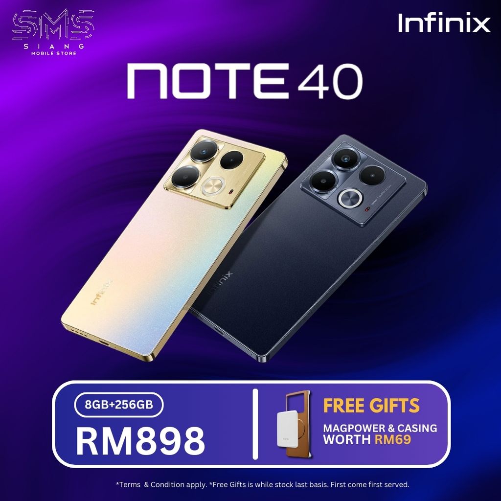 Infinix Note 40 poster