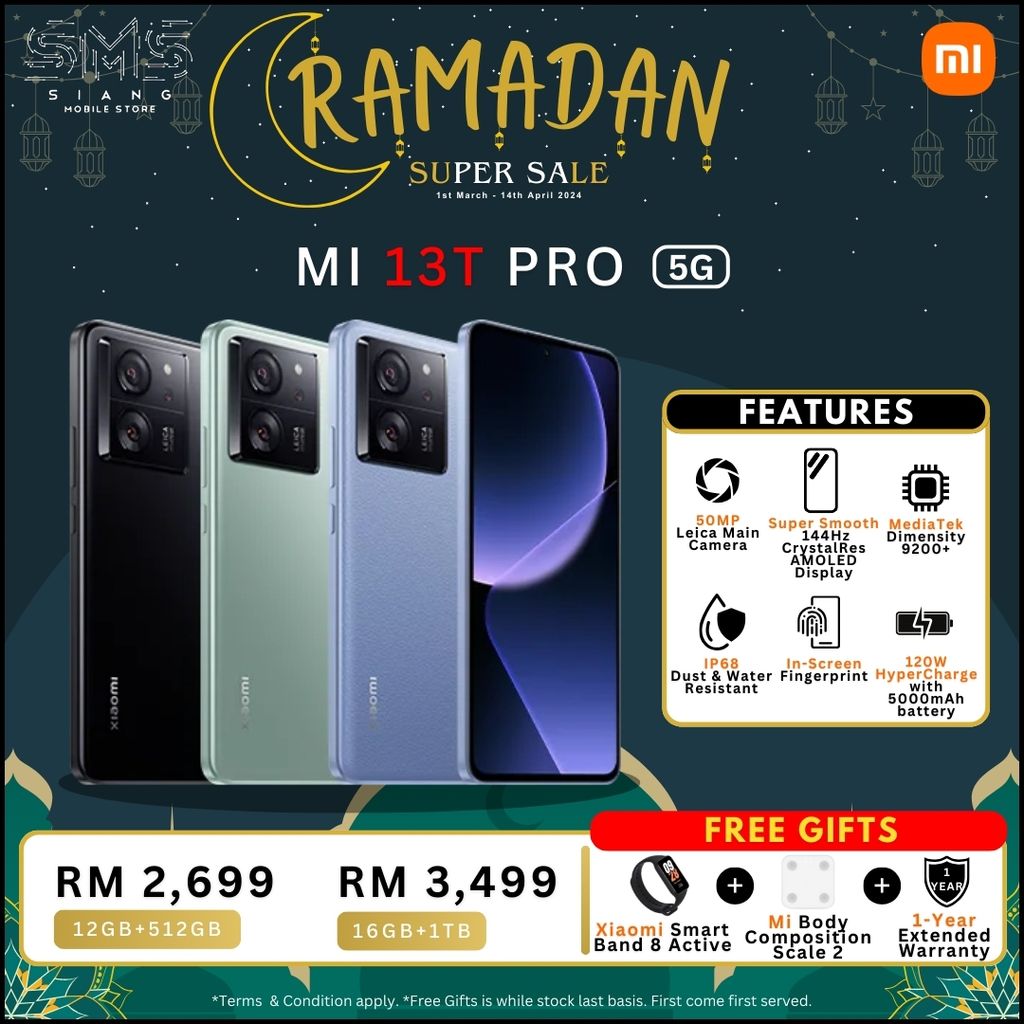 Ramadan Sale 2024 (Xiaomi Mi 13T Pro 5G) poster