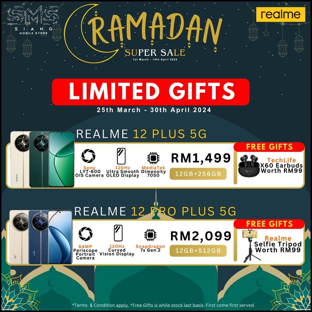 Ramadan Sale 2024 (Realme 12 Series) poster (2)