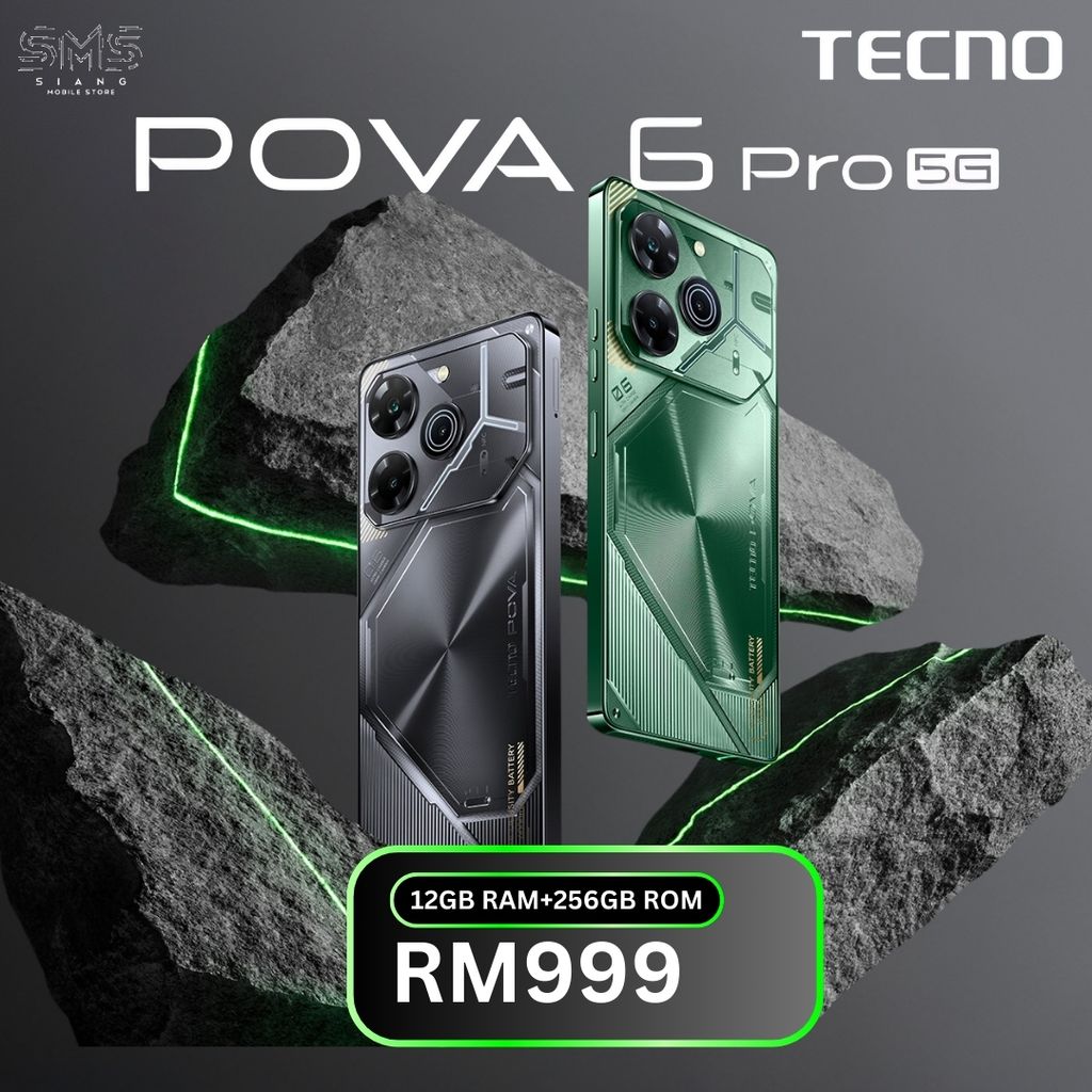 Techno POVA 6 Pro 5G poster