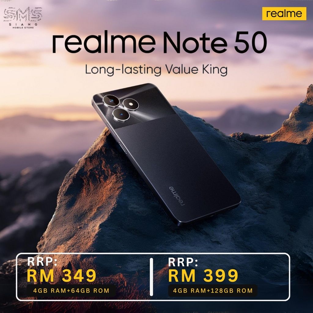 Realme Note 50 4G poster