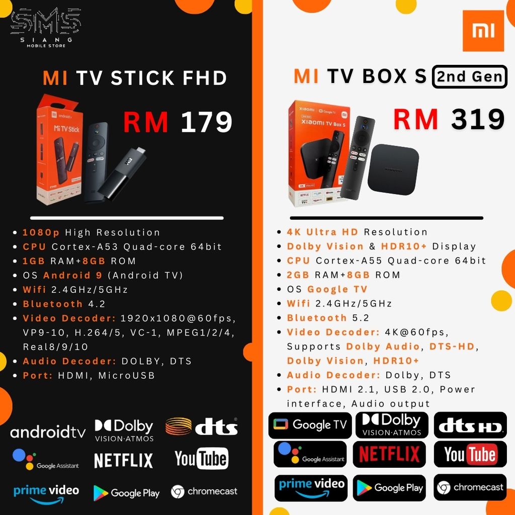 Xiaomi Mi TV Stick & Mi TV Box S 2nd Gen poster