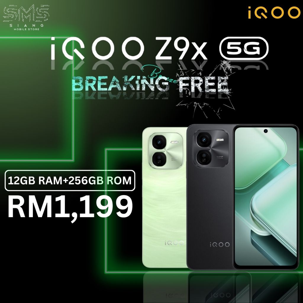 IQOO Z9x 5G poster