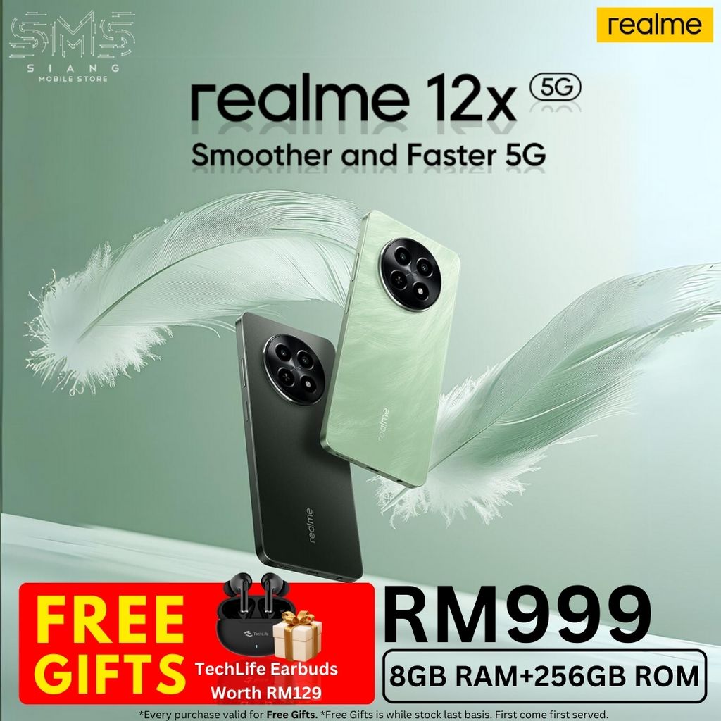 Realme 12x 5G poster