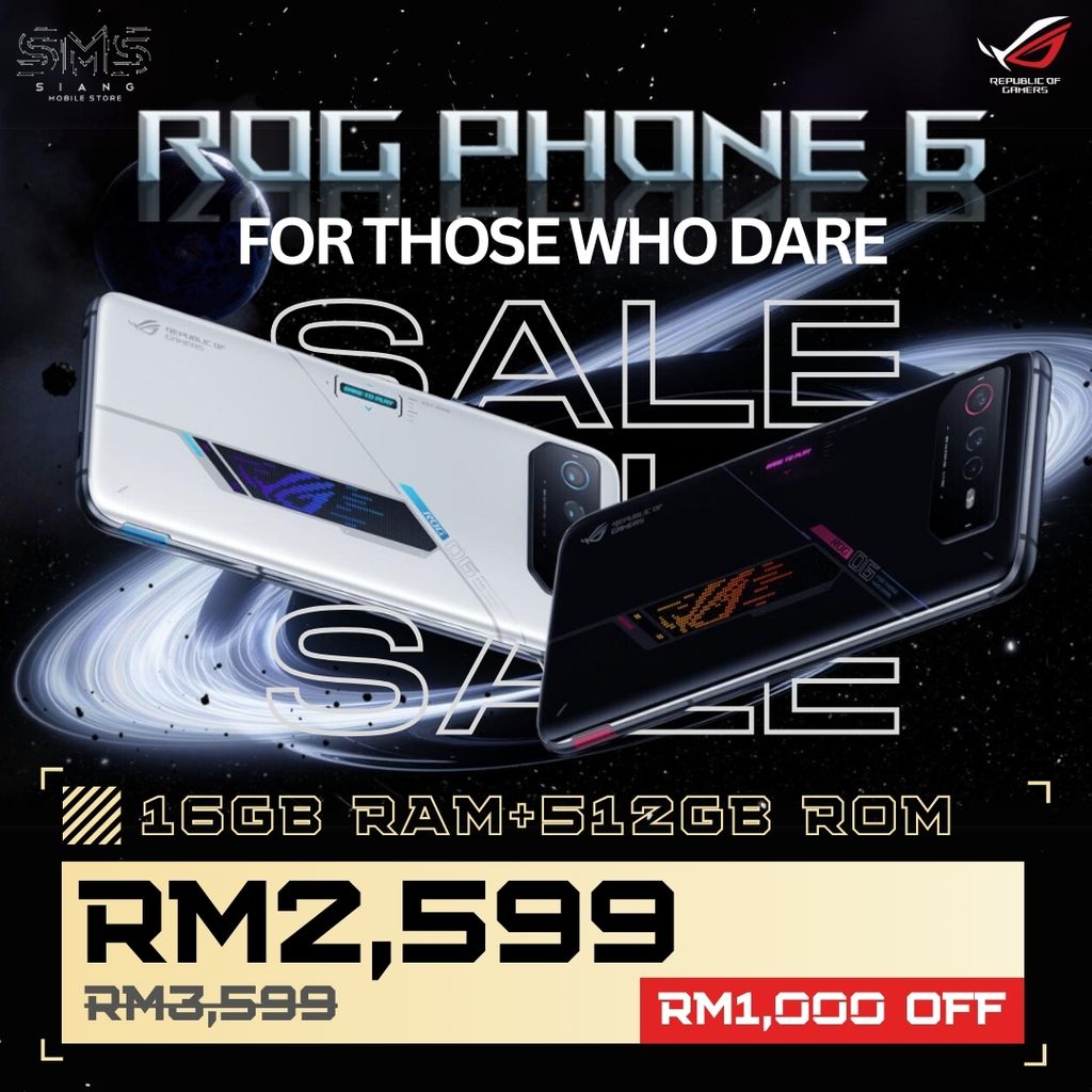 Asus ROG Phone 6 5G poster