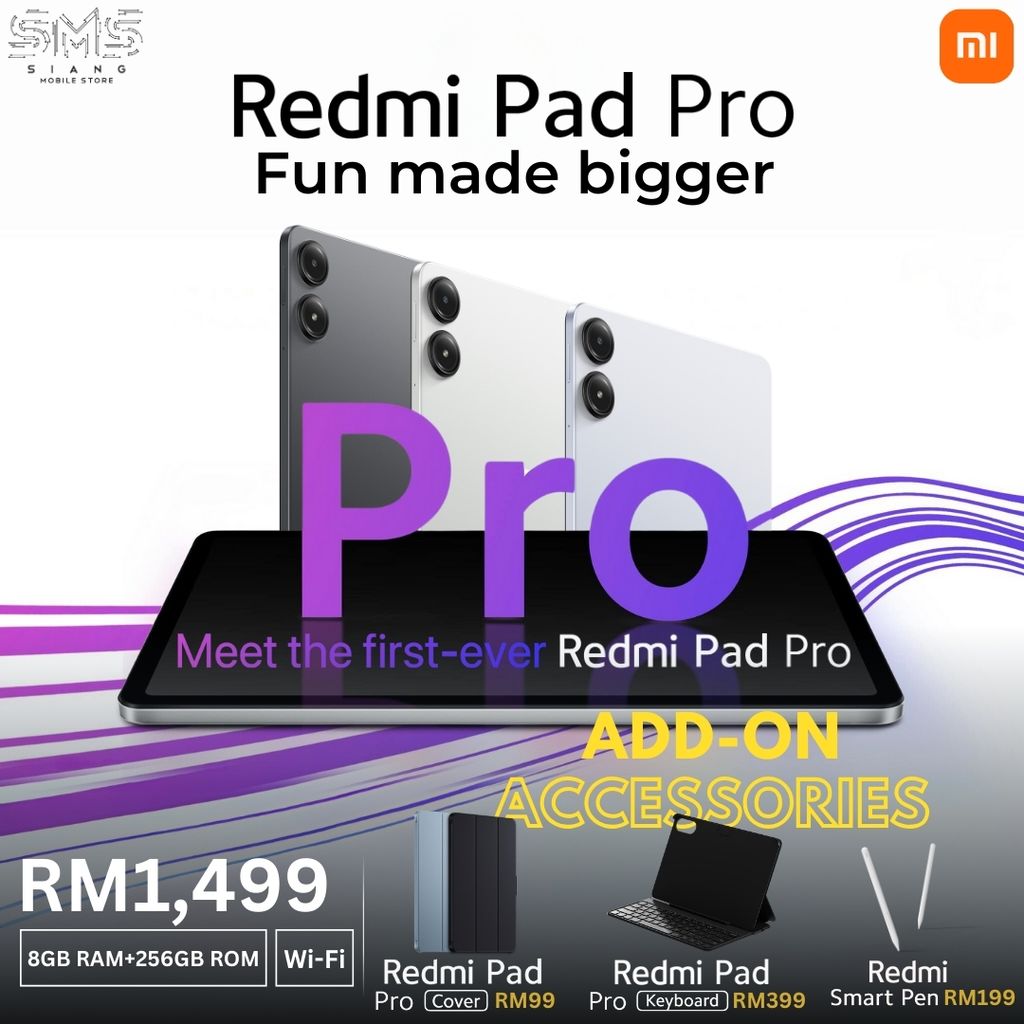 Xiaomi Redmi Pad Pro Wi-Fi poster