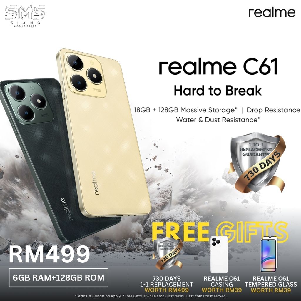 Realme C61 4G poster