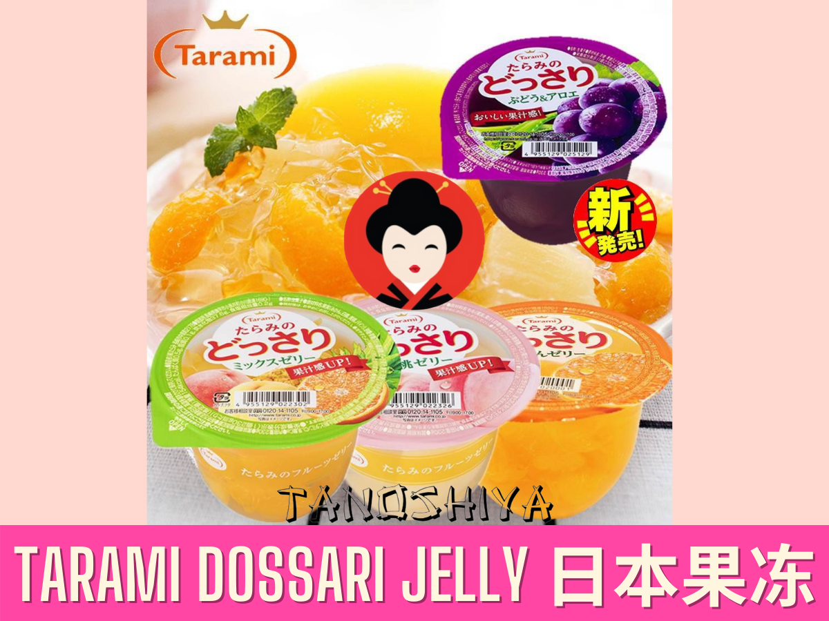 Japan Tarami Dossari Fruit Jelly 230g 日本果肉果冻 Tanoshiya