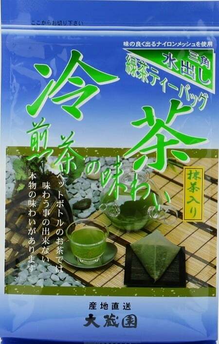 4970781380010 OHKURAEN Deep Steamed green tea Reicha (Sencha Tea Bag) 80g - Copy