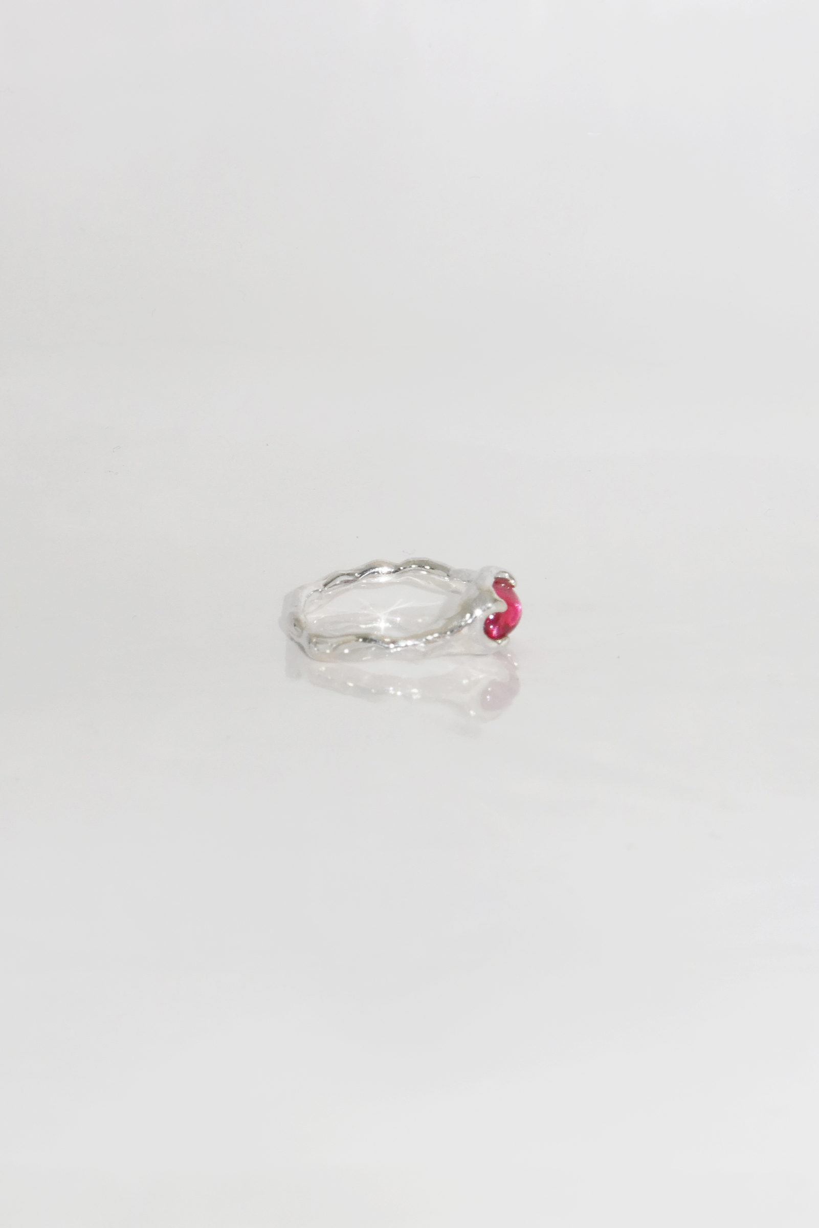 pink tourmaline organic ring1