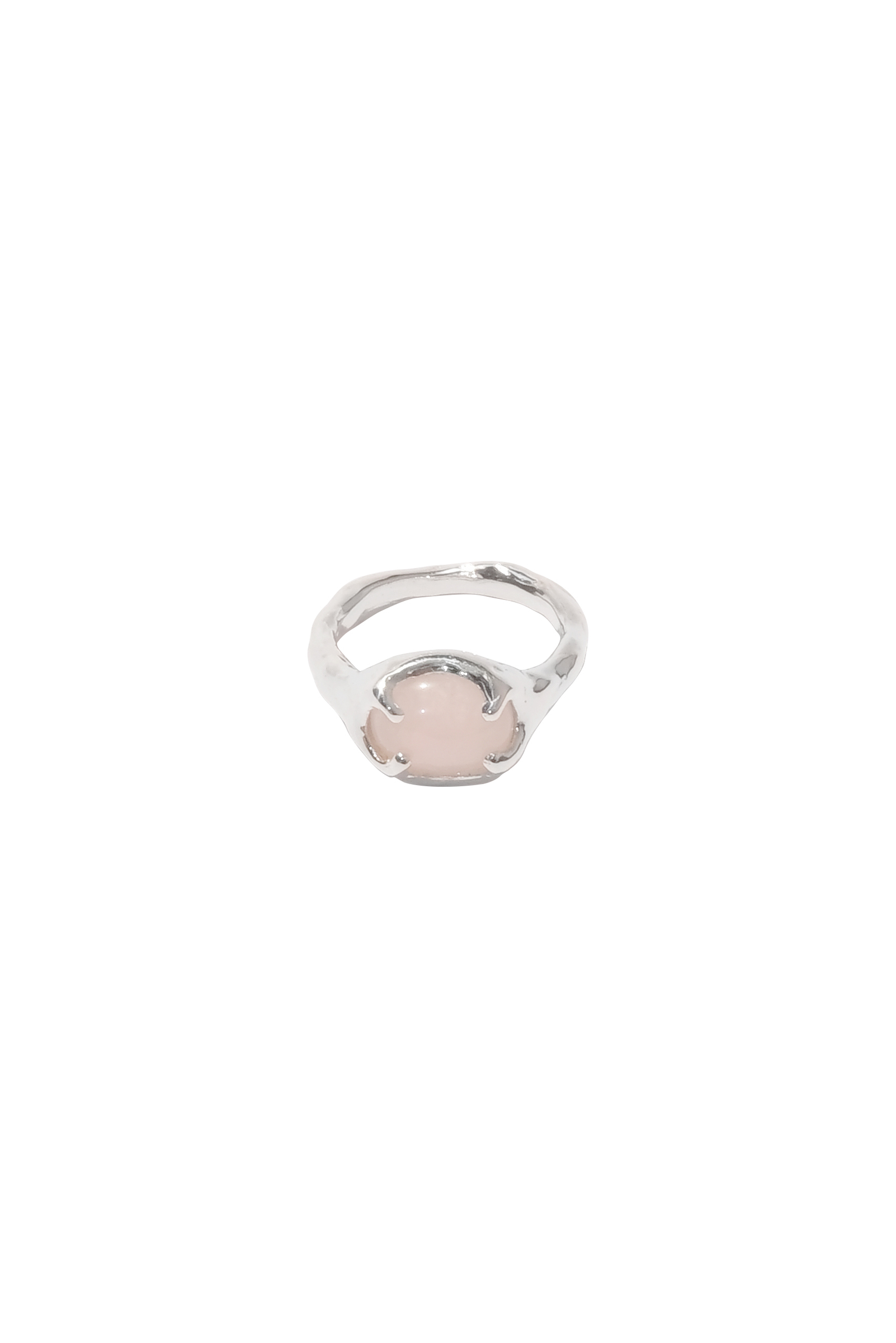 Rose Quartz Organic Ring jpg1