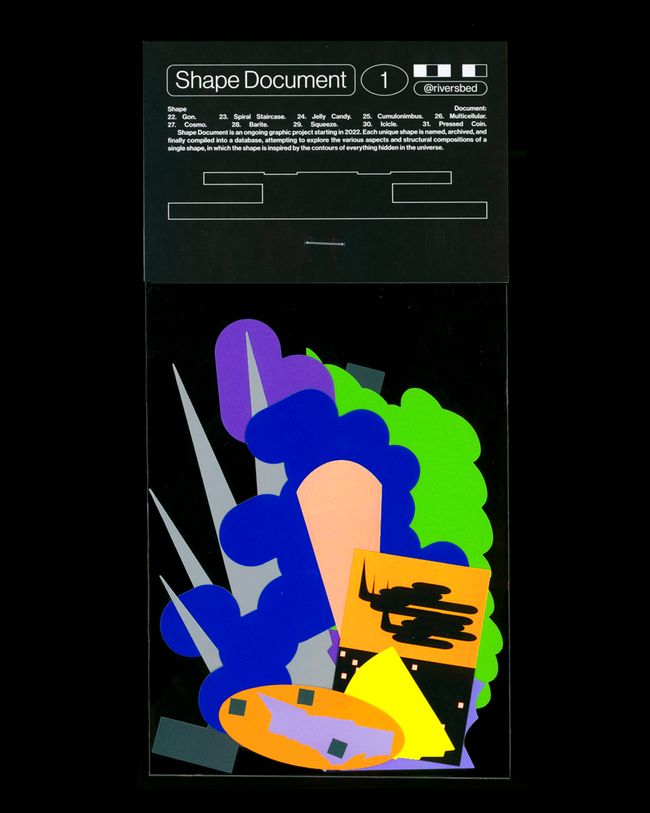 The Collectors Goods |  - Shape Document Sticker Set