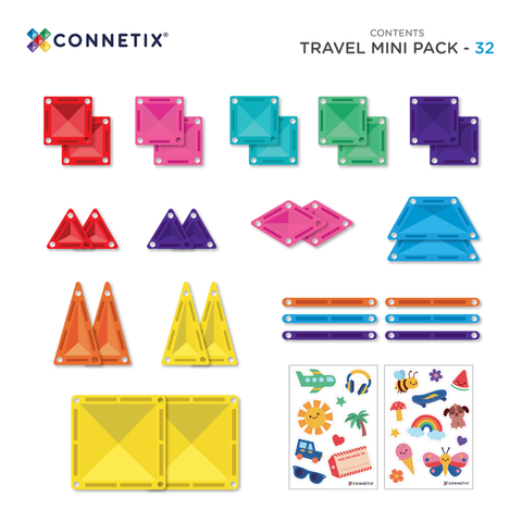 Connetix travel mini pack 4