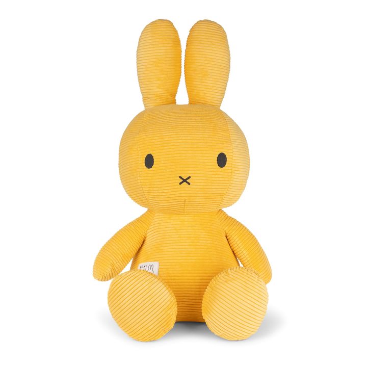 24182243 Miffy米菲兔燈芯絨填充玩偶-黃 70cm (1)-min
