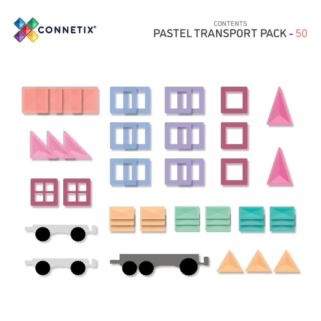 What's in the Box - Pastel Transport pack