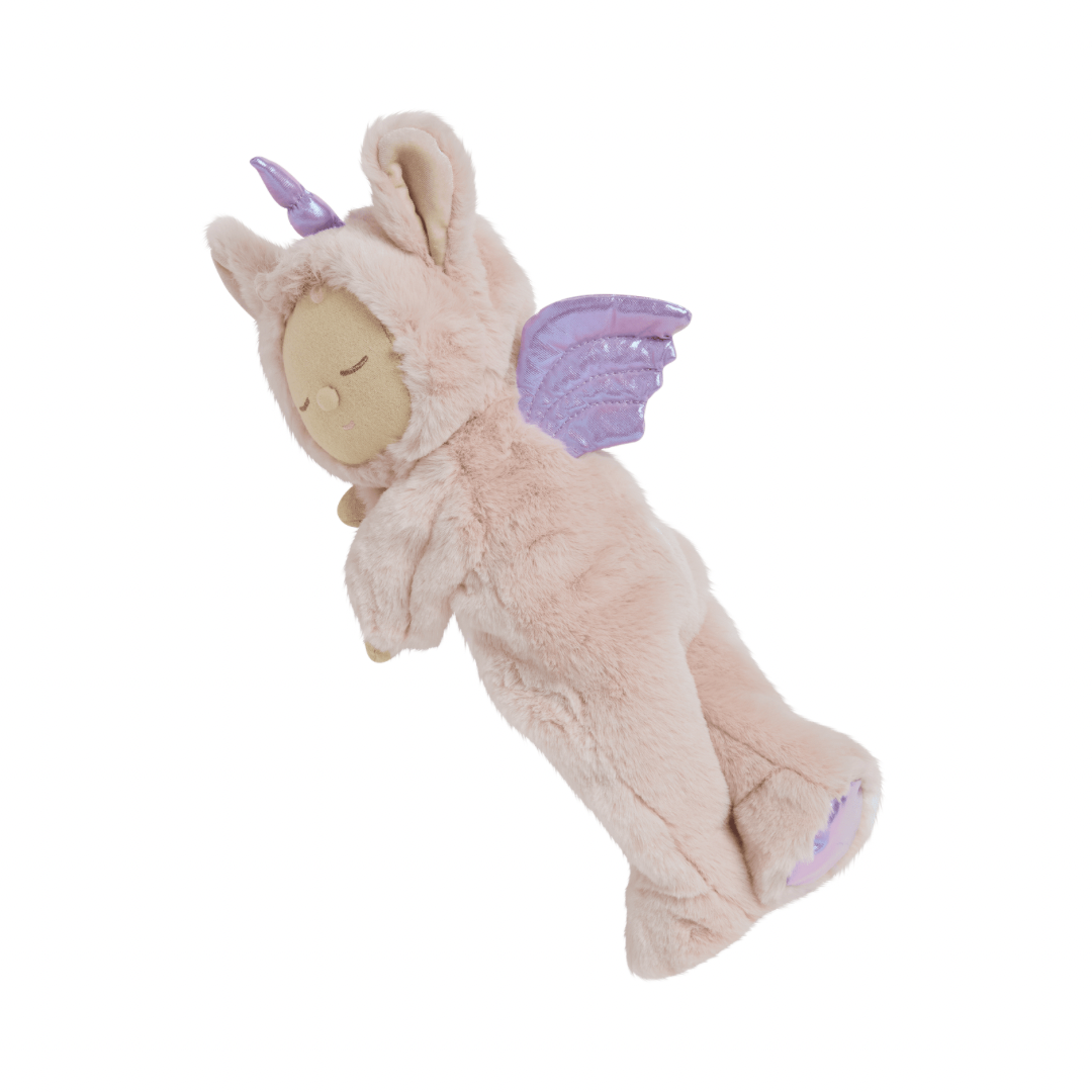Olli Ella cozy dinkum unicorn sugarpie pink