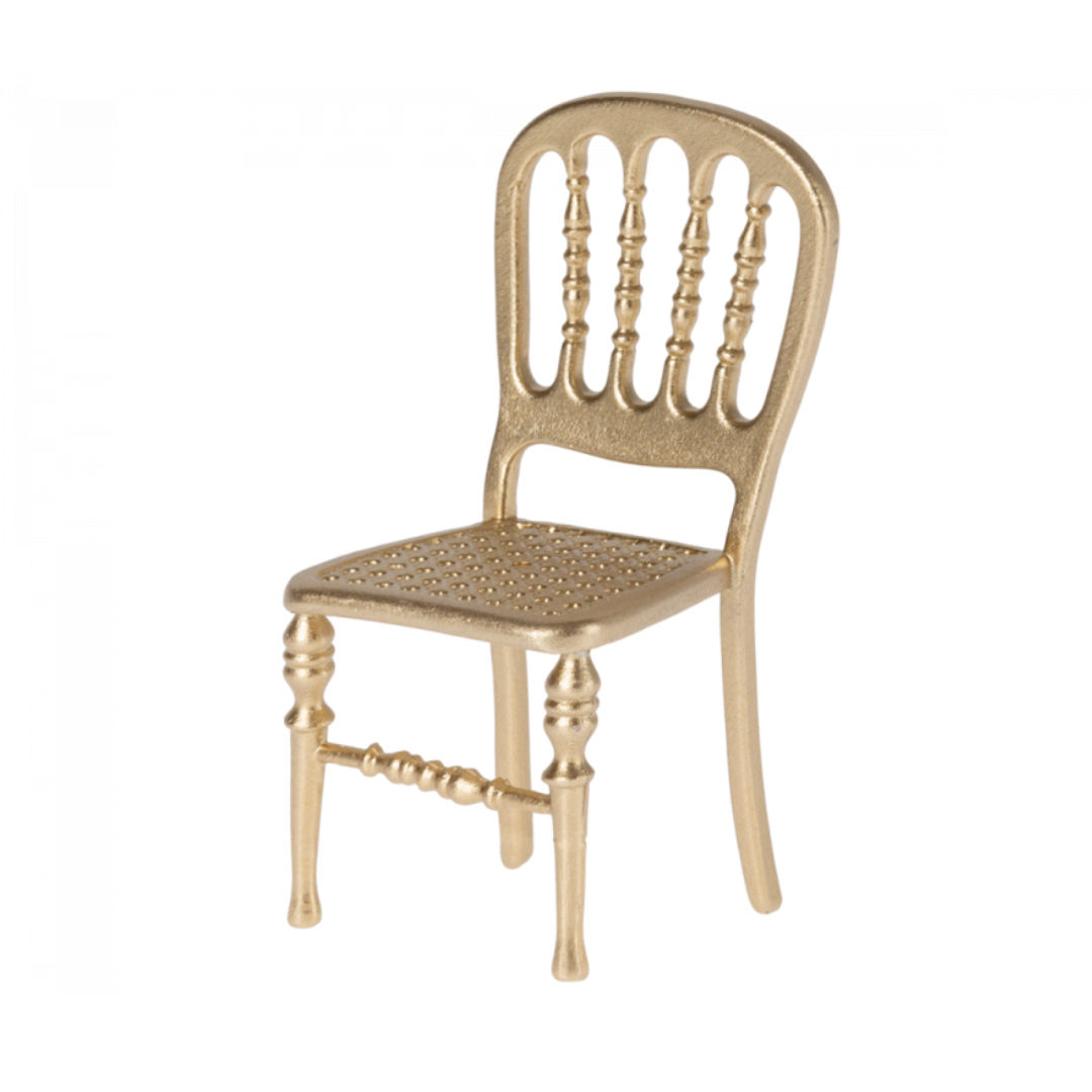 Maileg Gold Chair, Mouse