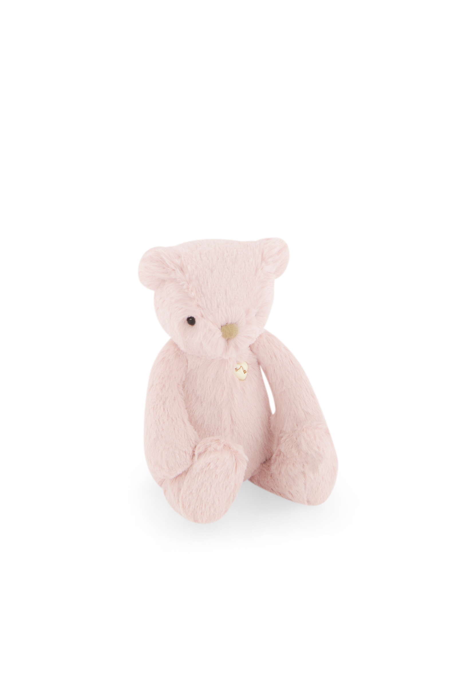 Snuggle Bunnies 20cm George The Bear - Blush Front_Side