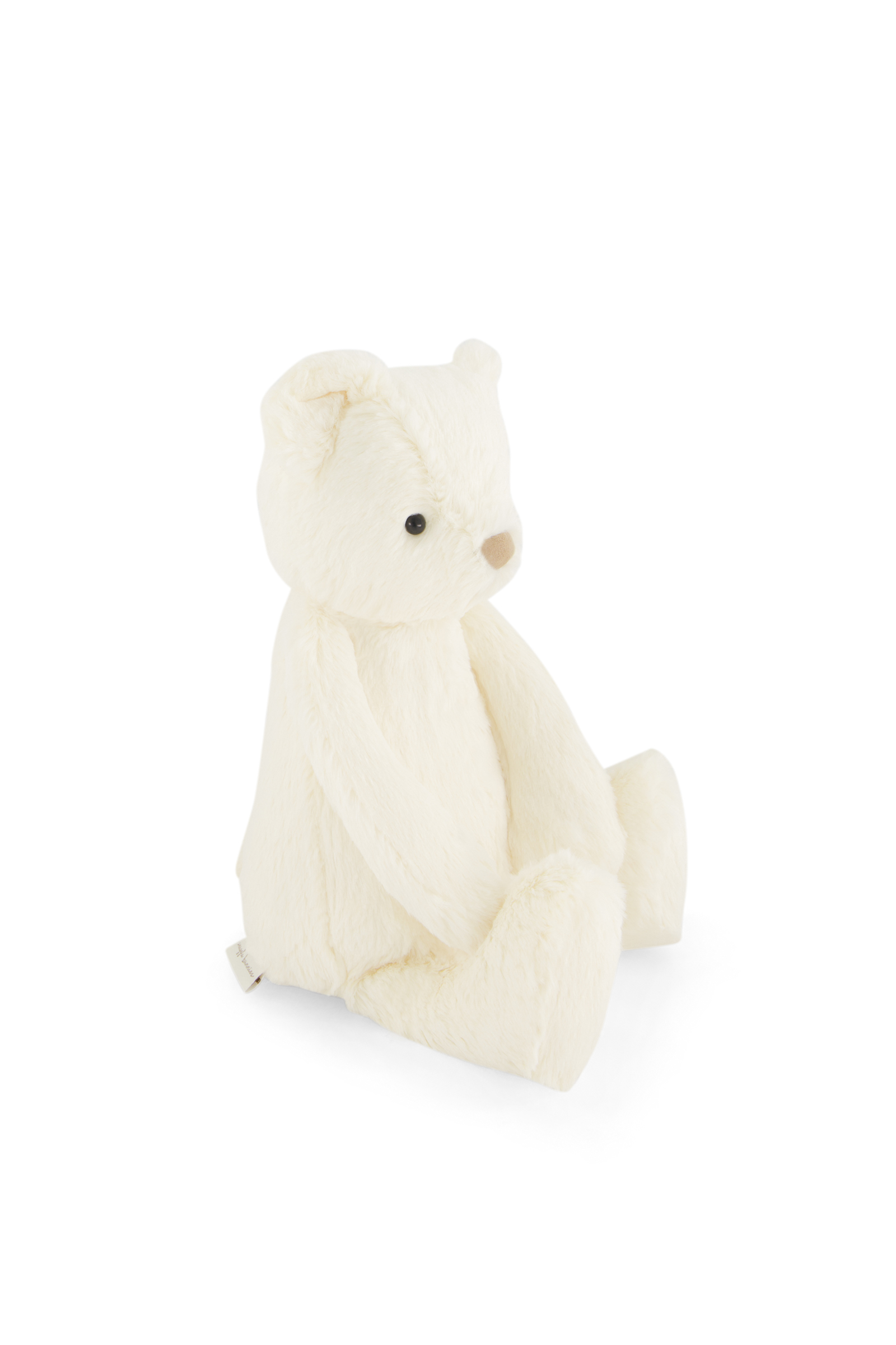 Snuggle Bunnies 30cm George The Bear - Marshmallow Side