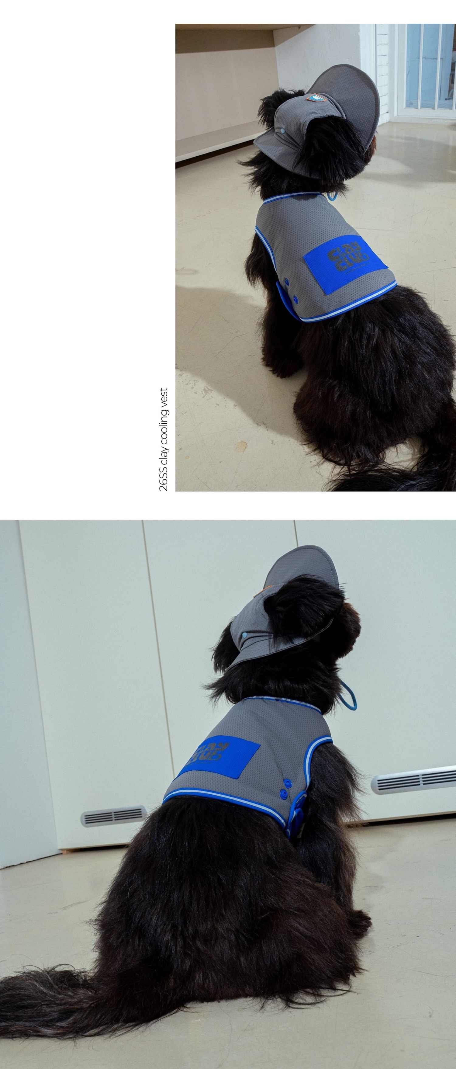 Clay 短版背心 藍灰介紹圖１８
