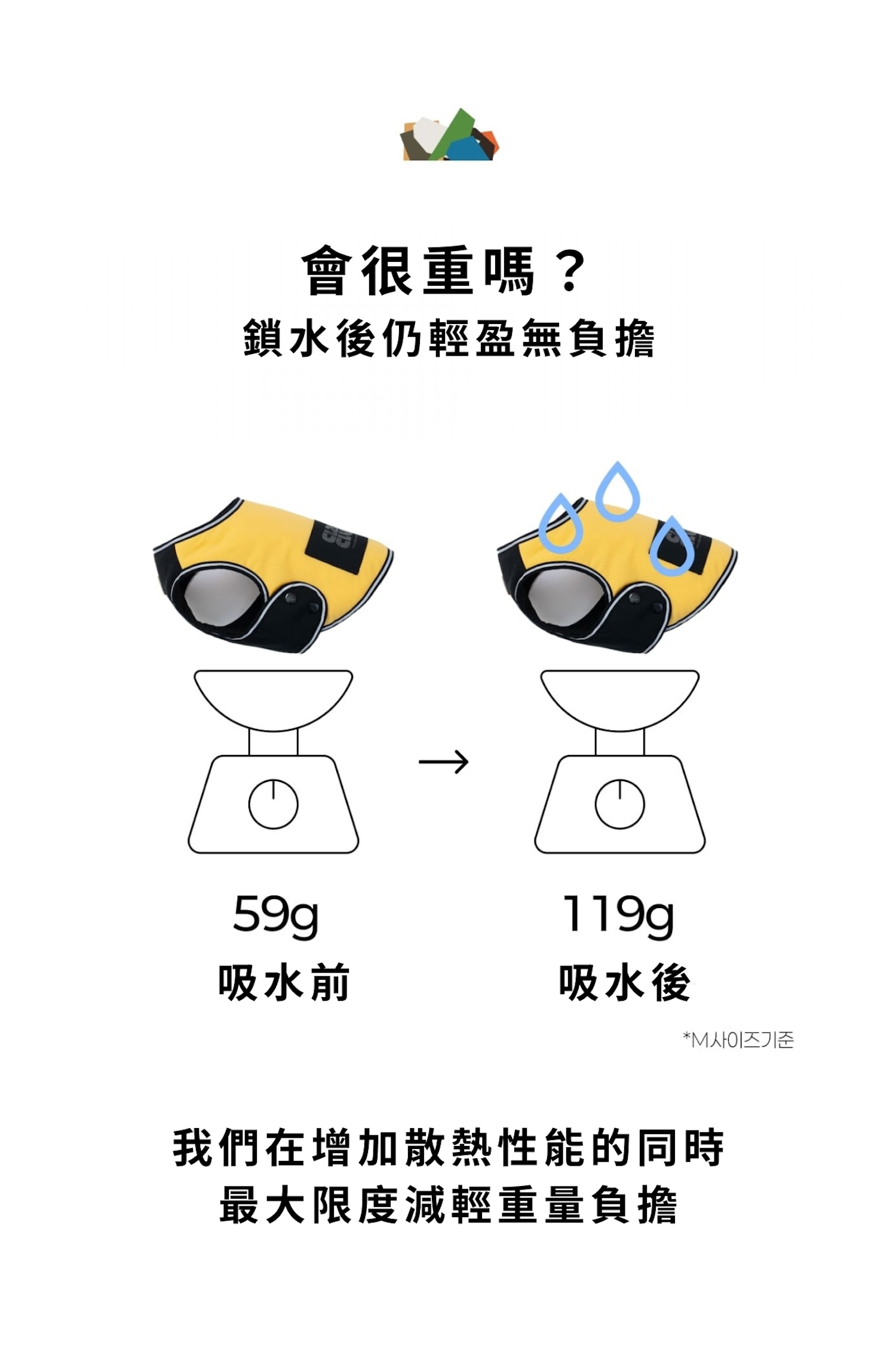 Clay 短版背心亮黃介紹圖４