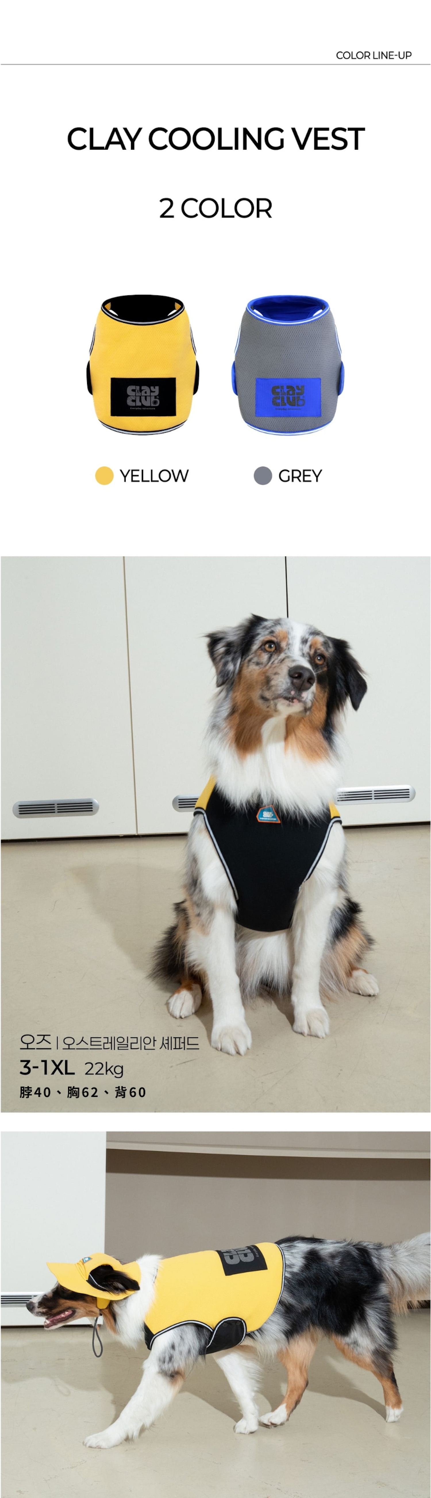 Clay 短版背心亮黃介紹圖１2