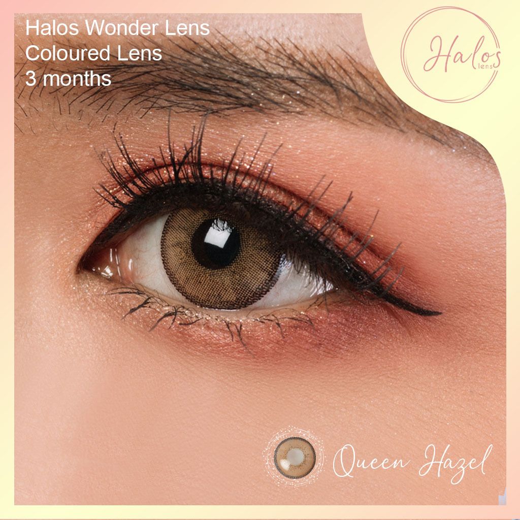 Halos Wonder Lens | QUEEN HAZEL | 14mm | 3-MONTHS | 42% WATER CONTAIN –  TrueVision Eyecare Online