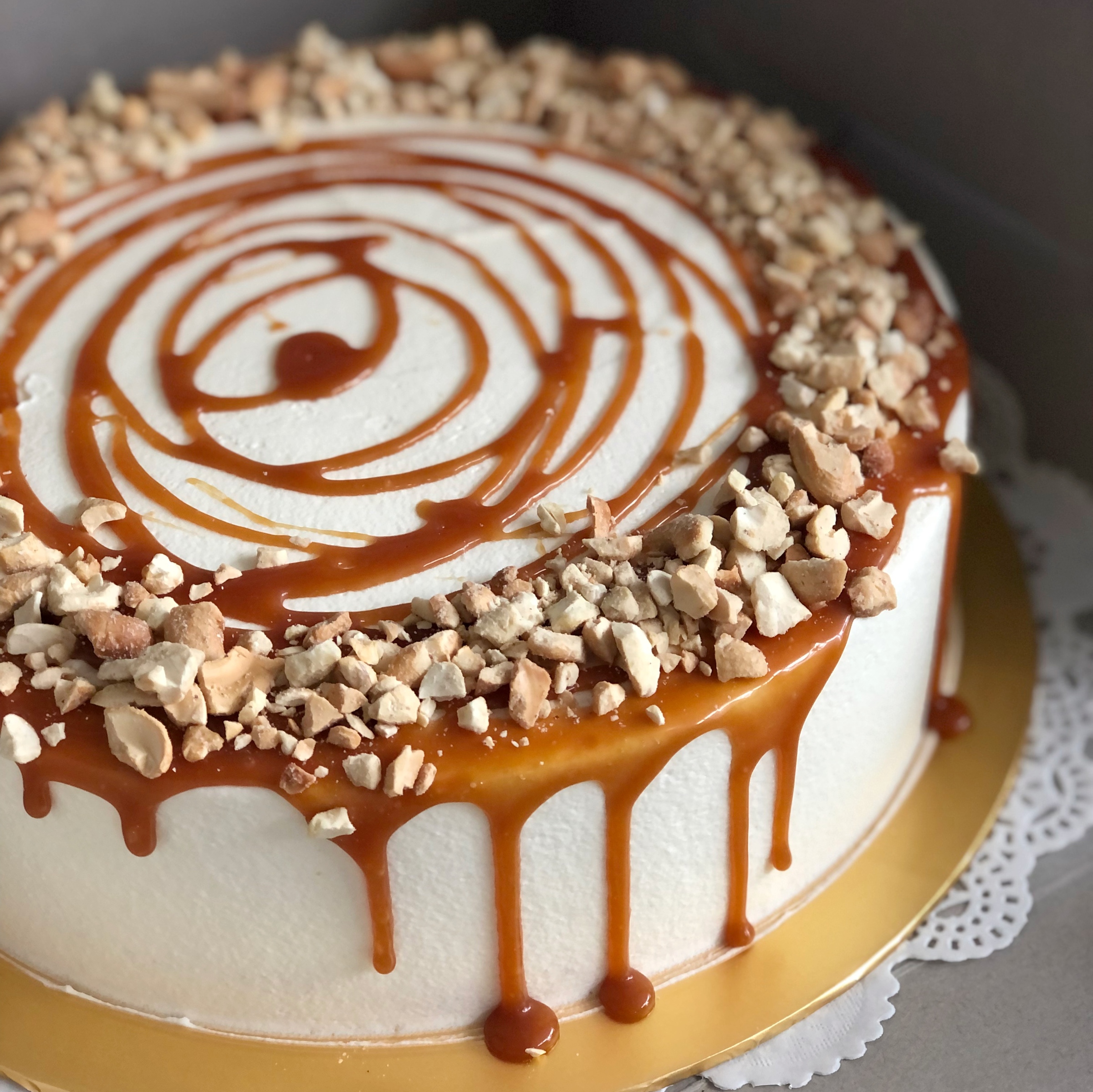 The Best Caramel Cake. Inspired by the classic Southern favourite.