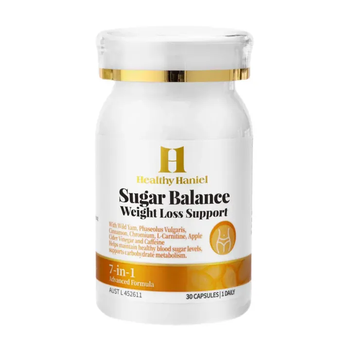HealthyHanielSugarBalanceandWeightLossSupport30cT