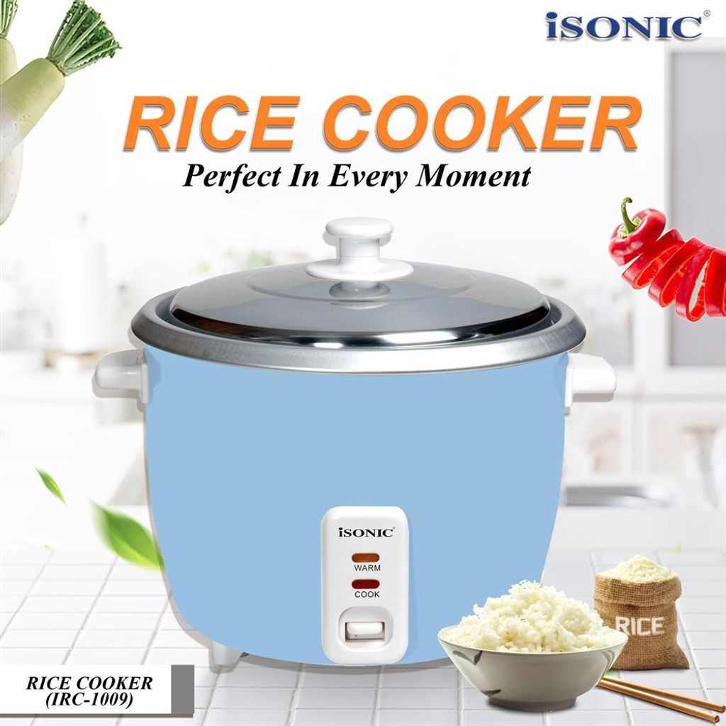 iSONIC RICE COOKER IRC ISONIC INTERNATIONAL