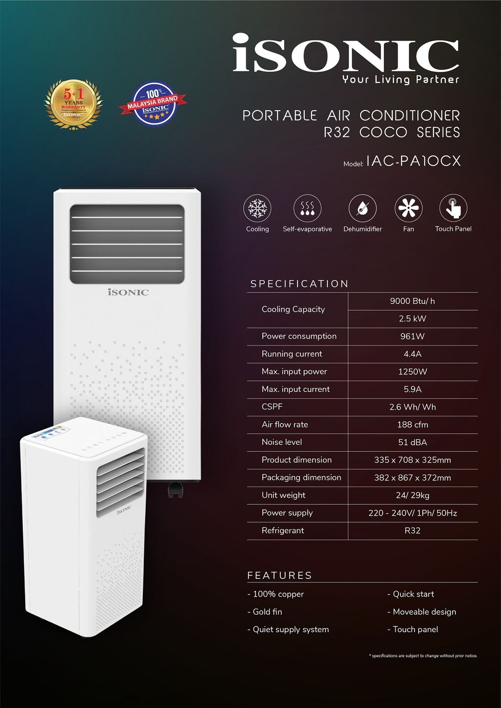 ISONIC AIR CONDITIONER-01-03