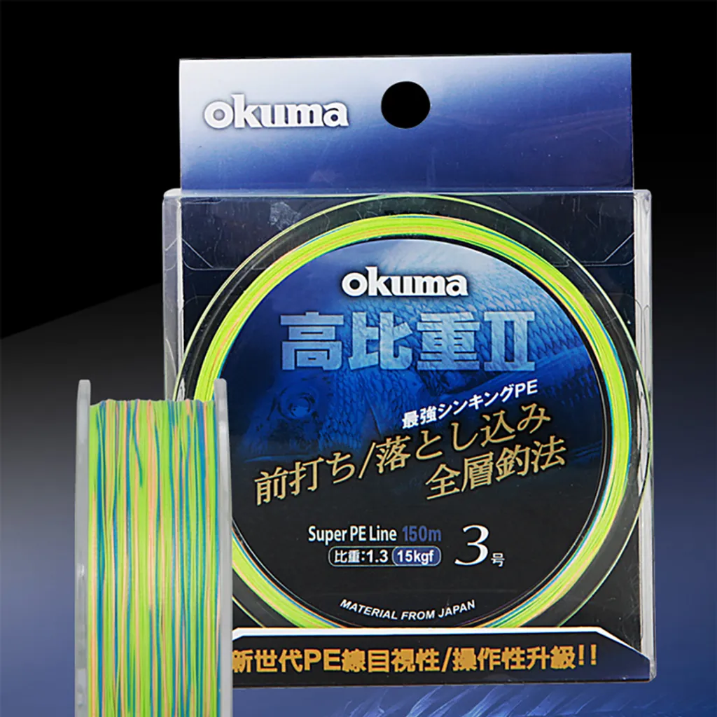 Okuma寶熊高比重二代前打專用pe線 好釣具 Okuma寶熊高比重二代前打專用pe線 好釣具
