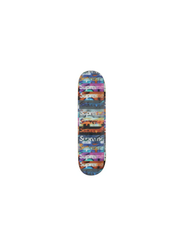 Distorted Logo skateboard Supreme Distorted Logo Skateboard Deck