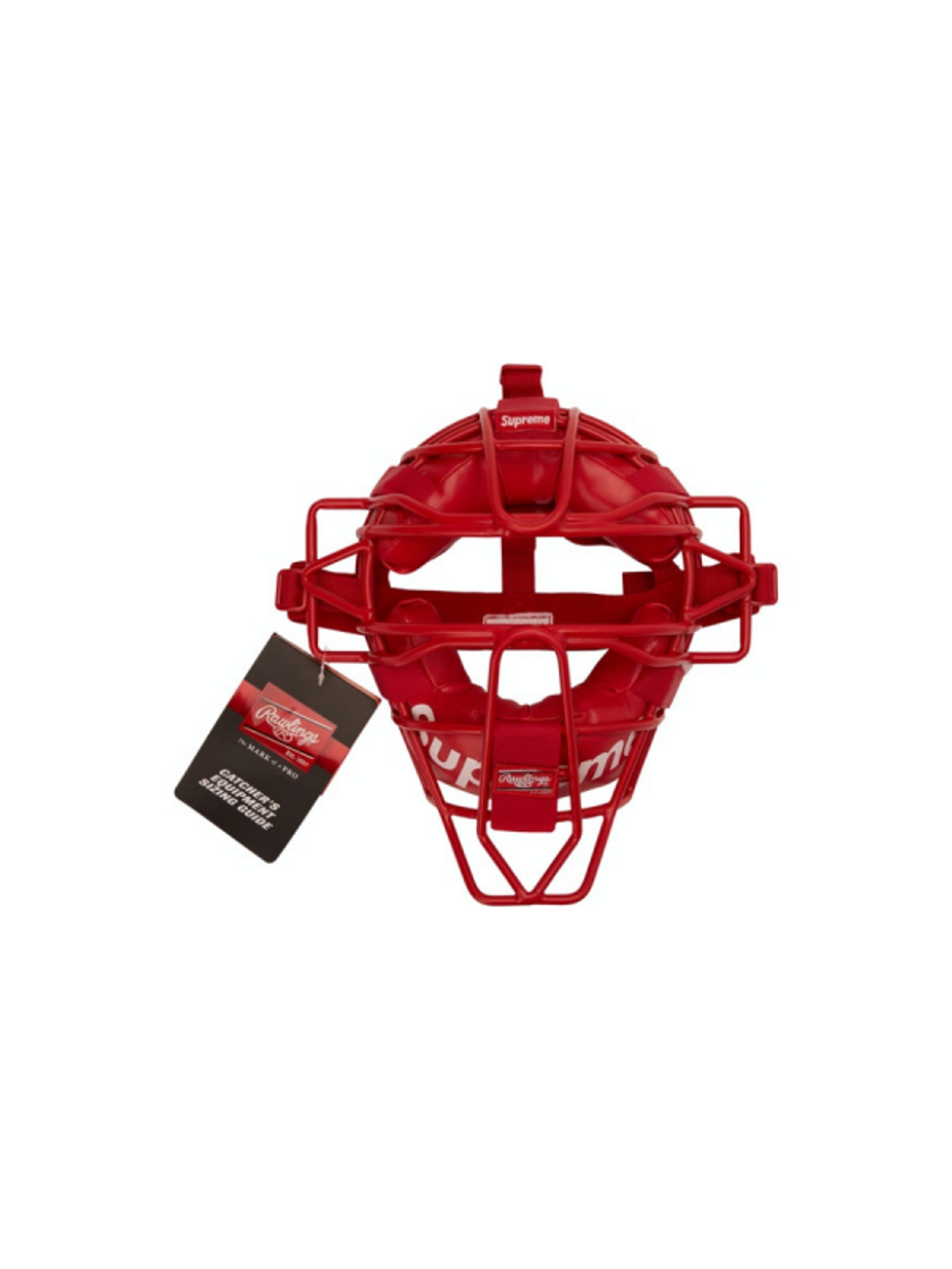 Supreme Rawlings Catcher's Mask Red – LIT UP 21