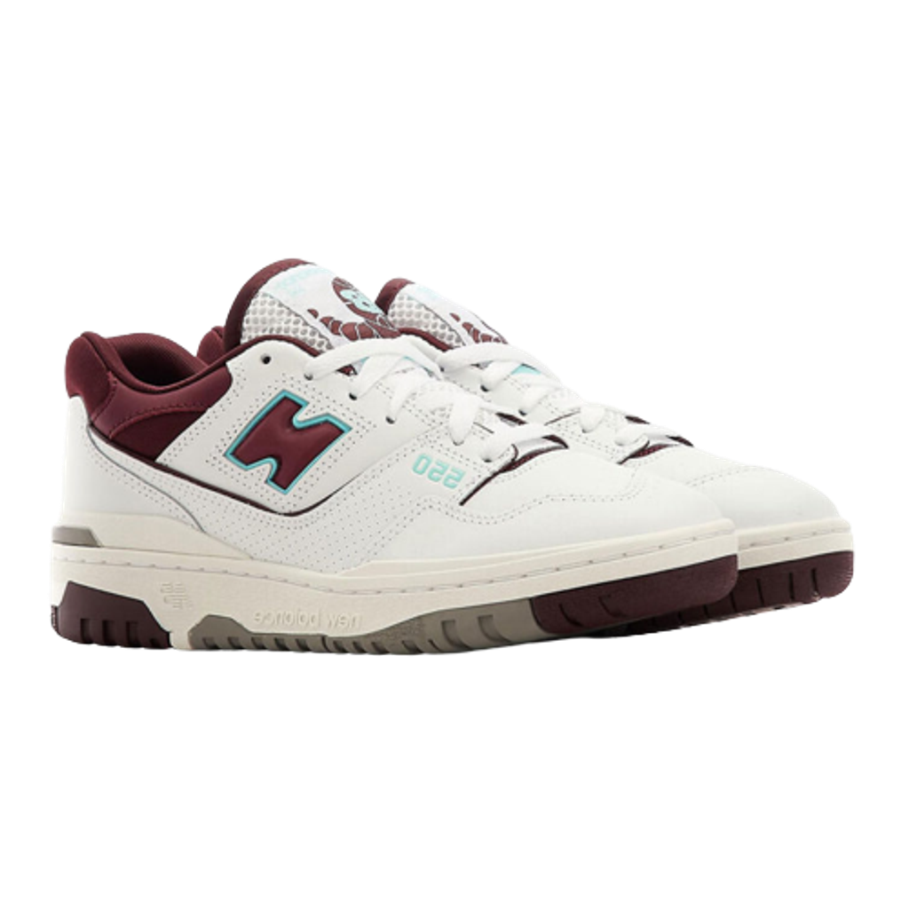 New Balance 550 Burgundy Cyan – LIT UP 21