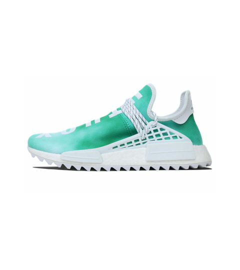 Adidas Pharrell NMD HU China Pack Youth Green LIT UP 21