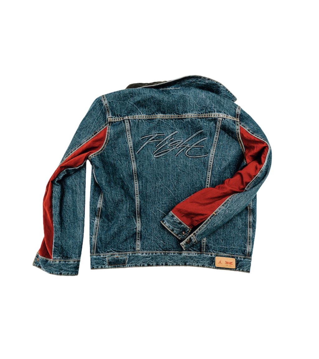 Jordan x levis jacket sales