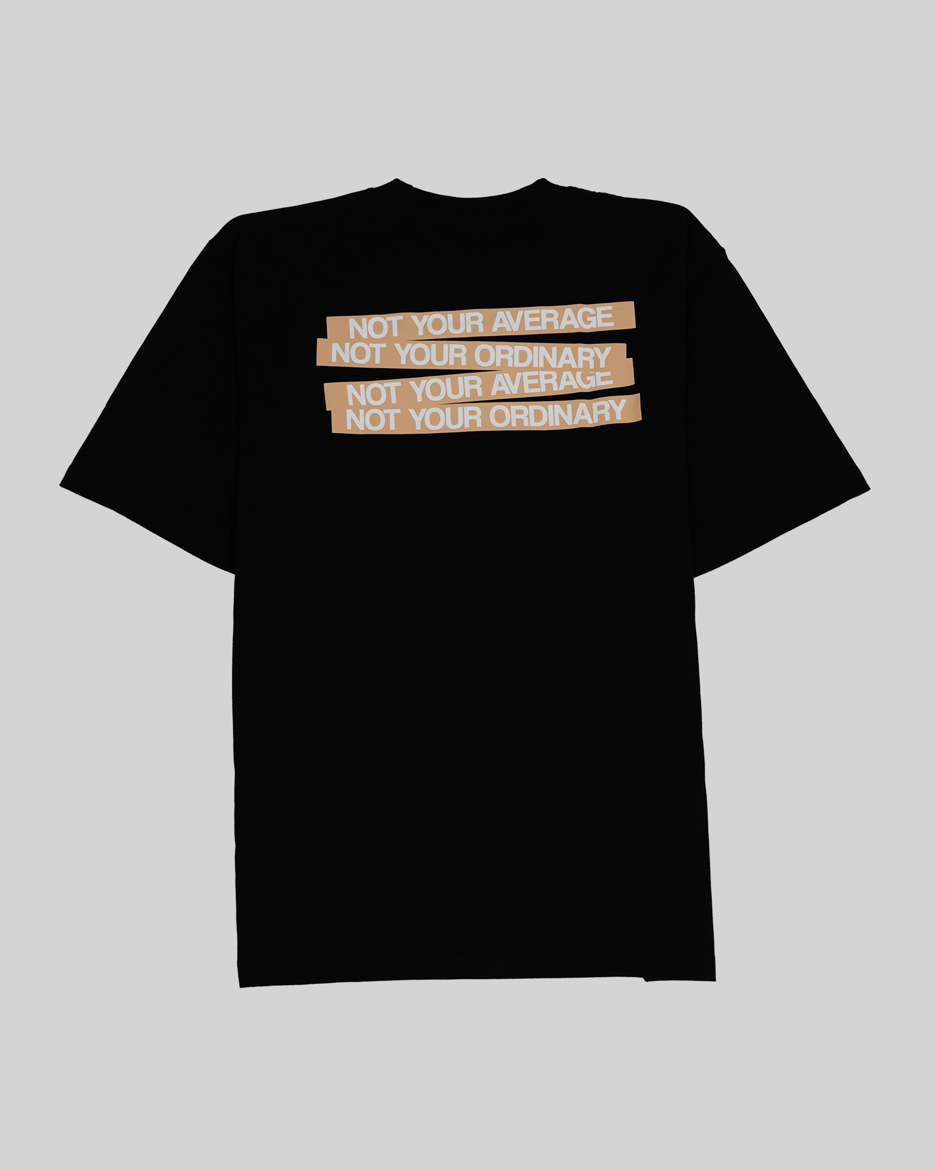 DMNSN TEE BLK BACK